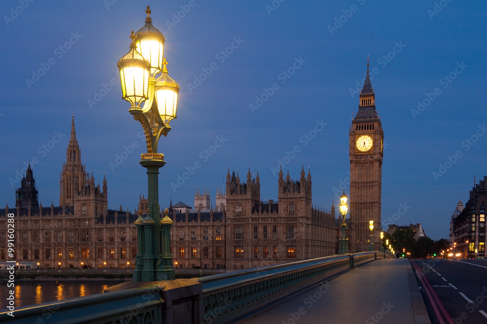 Naklejka premium Big Ben Clock Tower