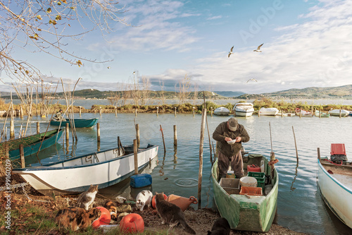 Scena lacustre - Lago Trasimeno