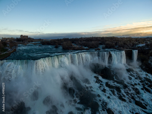 Aerial Picture of Niagara Falls