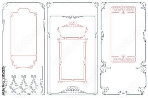 Vector abstract framework from the bound lines