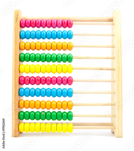 colorful toy abacus to learn counting