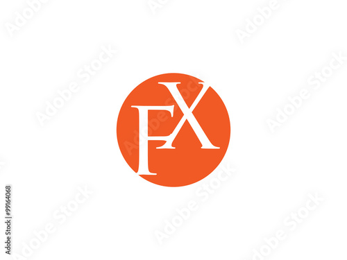 Double FX letter logo