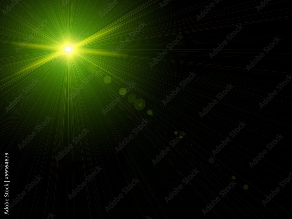 Fototapeta premium Abstract flares