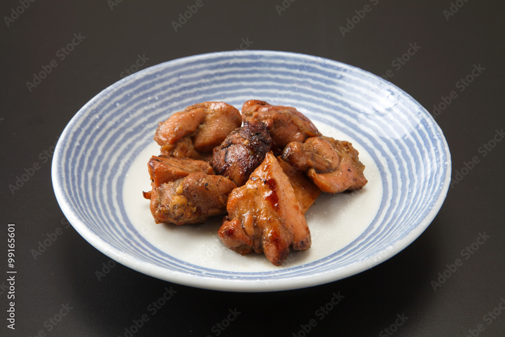 鶏肉の炭火焼 鶏肉の炭火焼