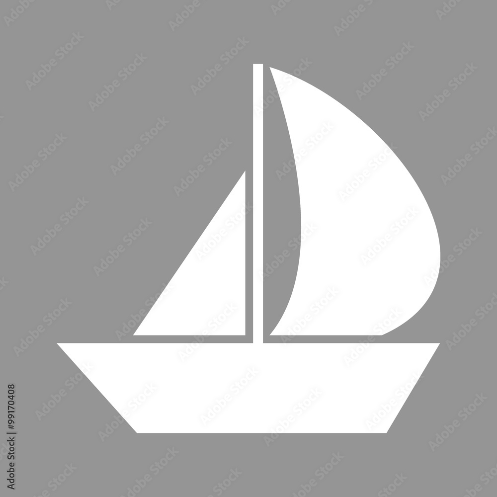 Sail boat icon Sail boat icon