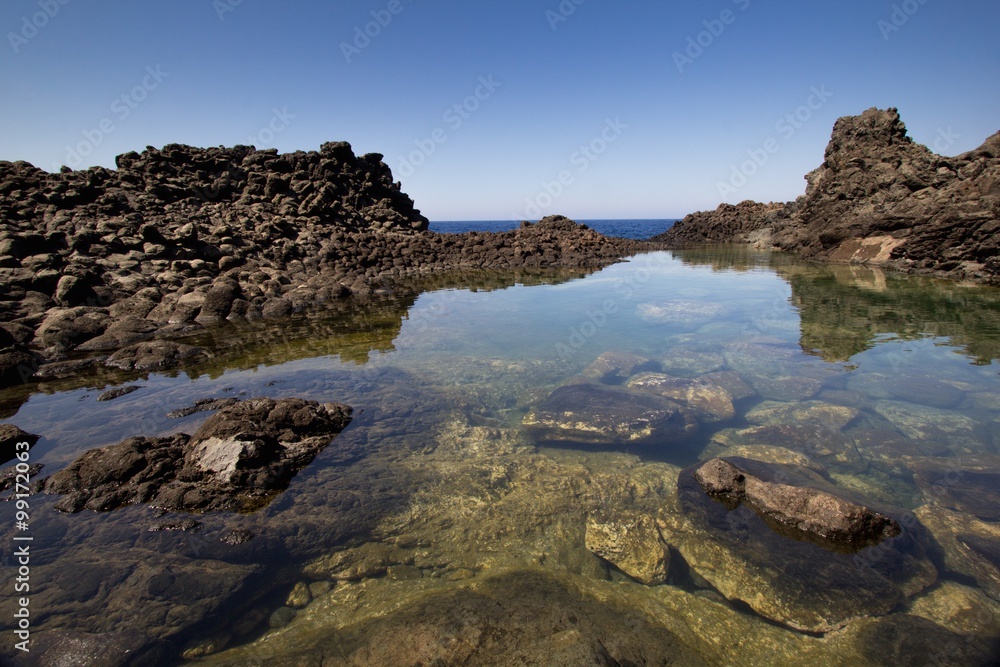 Pantelleria beach