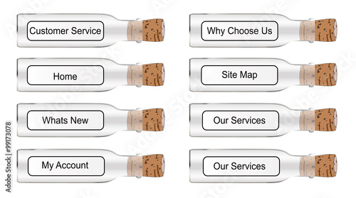 Chemist Style Web Labels