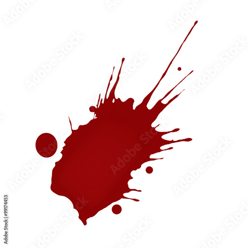 Realistic blood splatters
