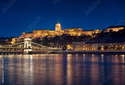 Budapest at night