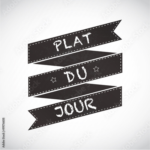 menue ardoise : plat du jour