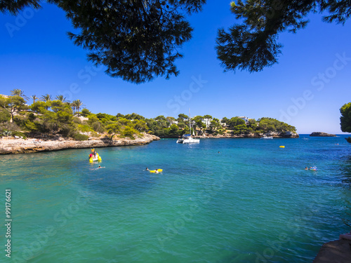 Die Bucht von Cala Ferrera,Cala Ferrera, Mallorca, Majorca, Balearen, Spanien photo