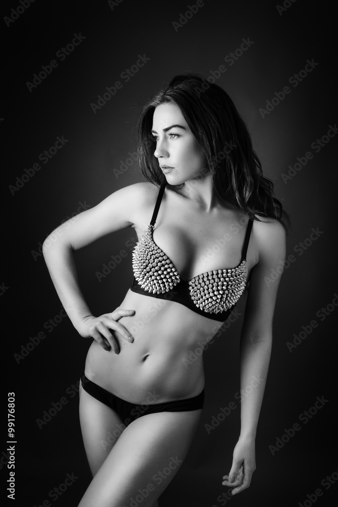 Fototapeta premium sexy punk underwear