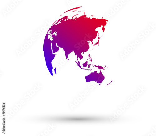 mondo, america, americhe, nord america, mappa