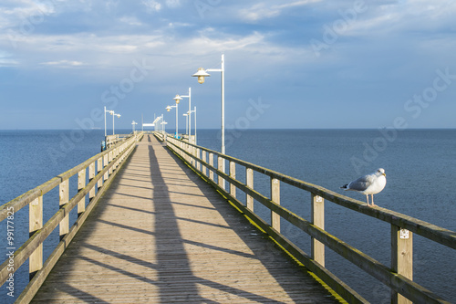 Insel Usedom Seebr  cke Bansin