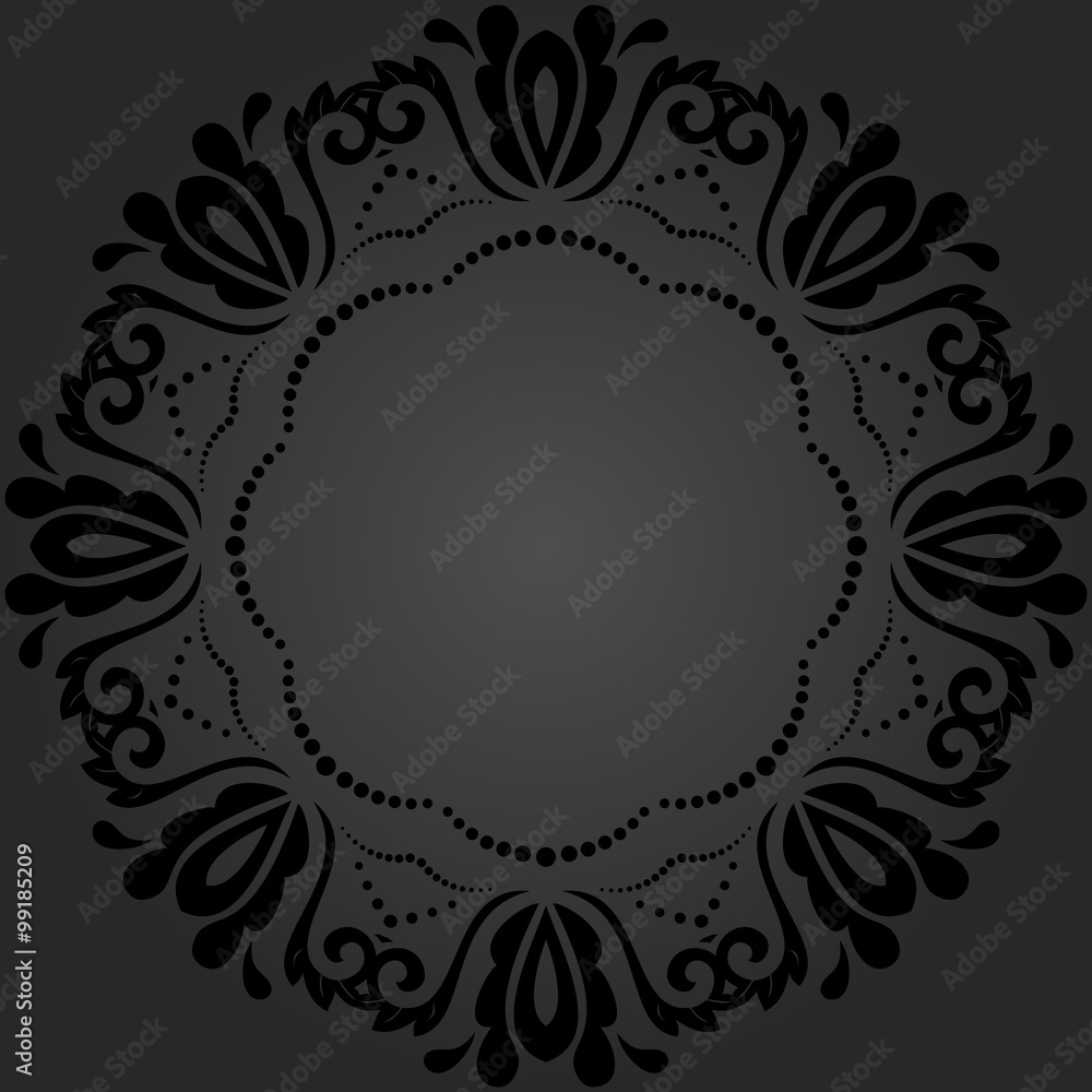 Floral Vector Abstract Pattern