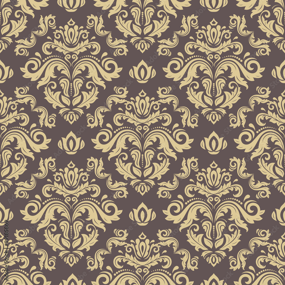 Seamless Oriental Vector Background Seamless Oriental Vector Background