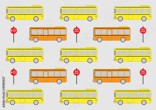 School bus illustration