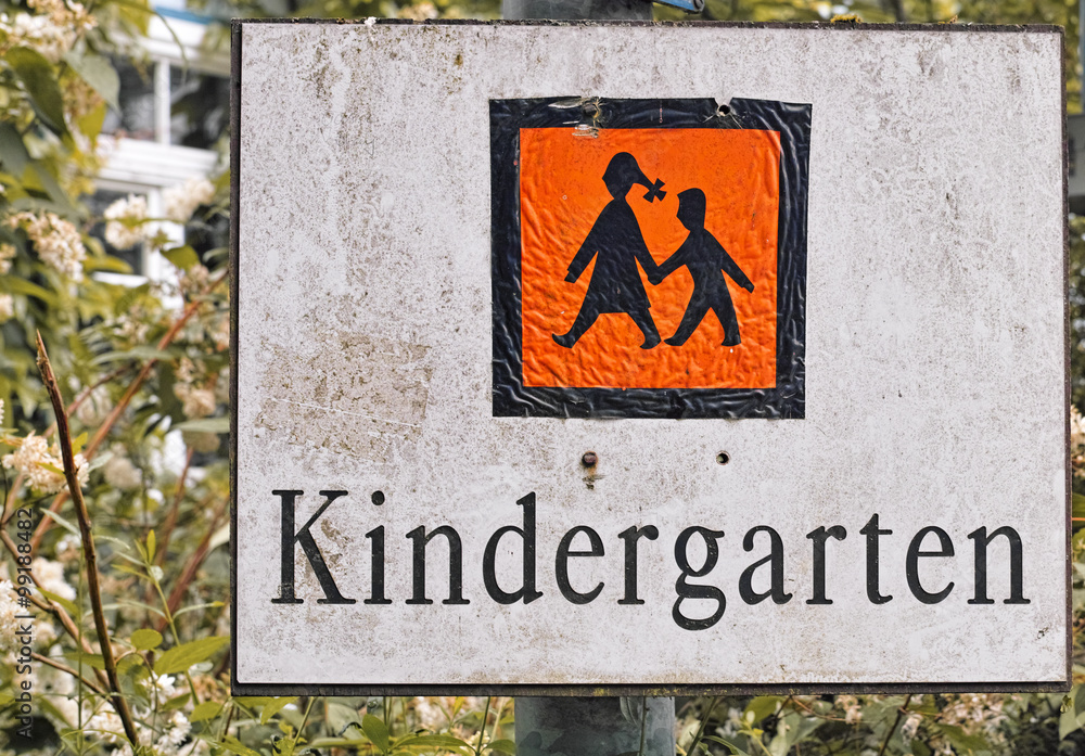 Fototapeta premium Kindergarten