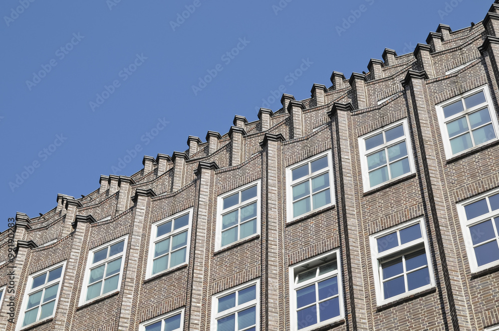 Fototapeta premium Kontorhausviertel, Hamburg, Deutschland