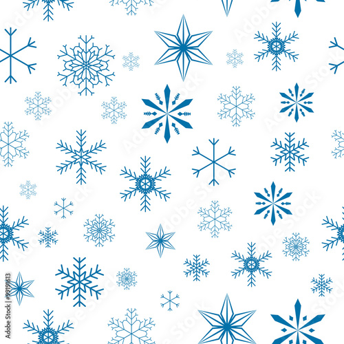 Snowflake icons for winter