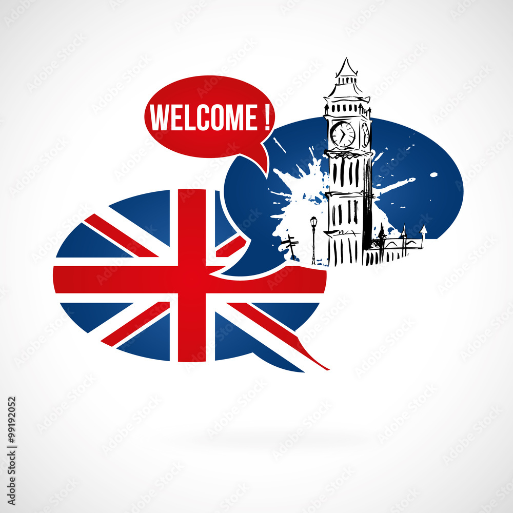 Fototapeta premium Welcome !