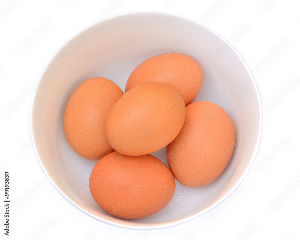 eggs in a bowl eggs in a bowl