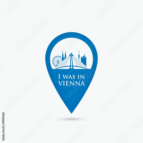 Photography Vienna location pin