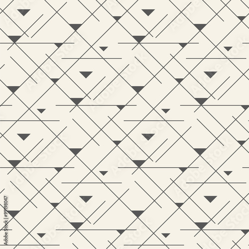 Seamless line abstract pattern tile background