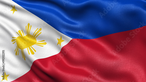 Flag of Philippines photo