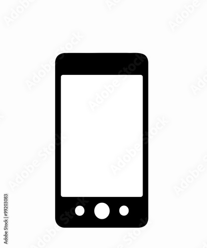 Сенсорный мобильный телефон, смартфон  photo