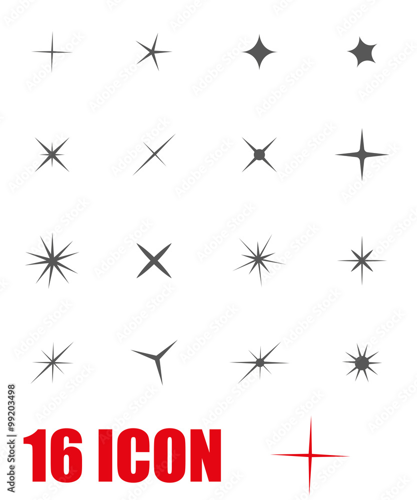 Vector grey sparkles icon set. Sparkles Icon Object, Sparkles labels Icon Picture, Sparkles labels Icon Image - stock vector Vector grey sparkles icon set. Sparkles Icon Object, Sparkles labels Icon Picture, Sparkles labels Icon Image - stock vector