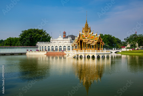 Thai Royal Residence at Bang Pa-In Royal Palace in Ayutthaya, Th