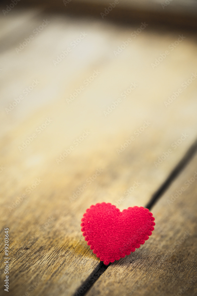 Love heart on wooden texture background, valentines day Love heart on wooden texture background, valentines day