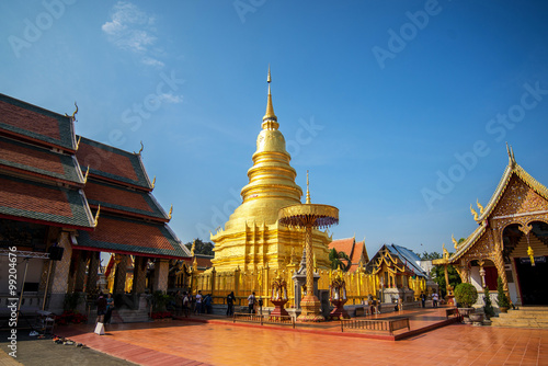 wat phra that haripunchai is a lanna style temple in lamphun ,