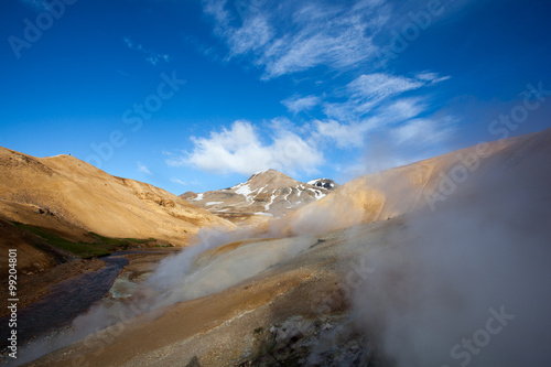 Islanda, kerlingarfjöll, fumi caldi sulfurei photo