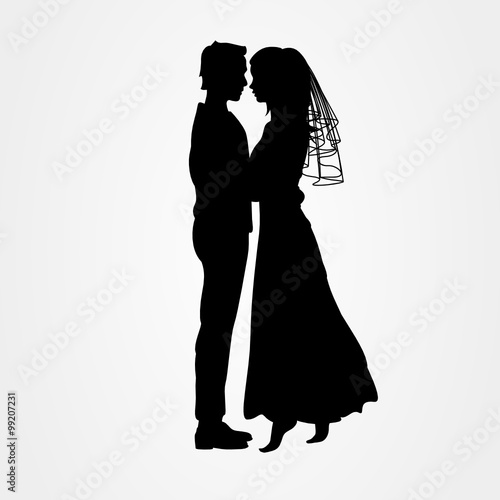 Hochzeitspaar Vektor