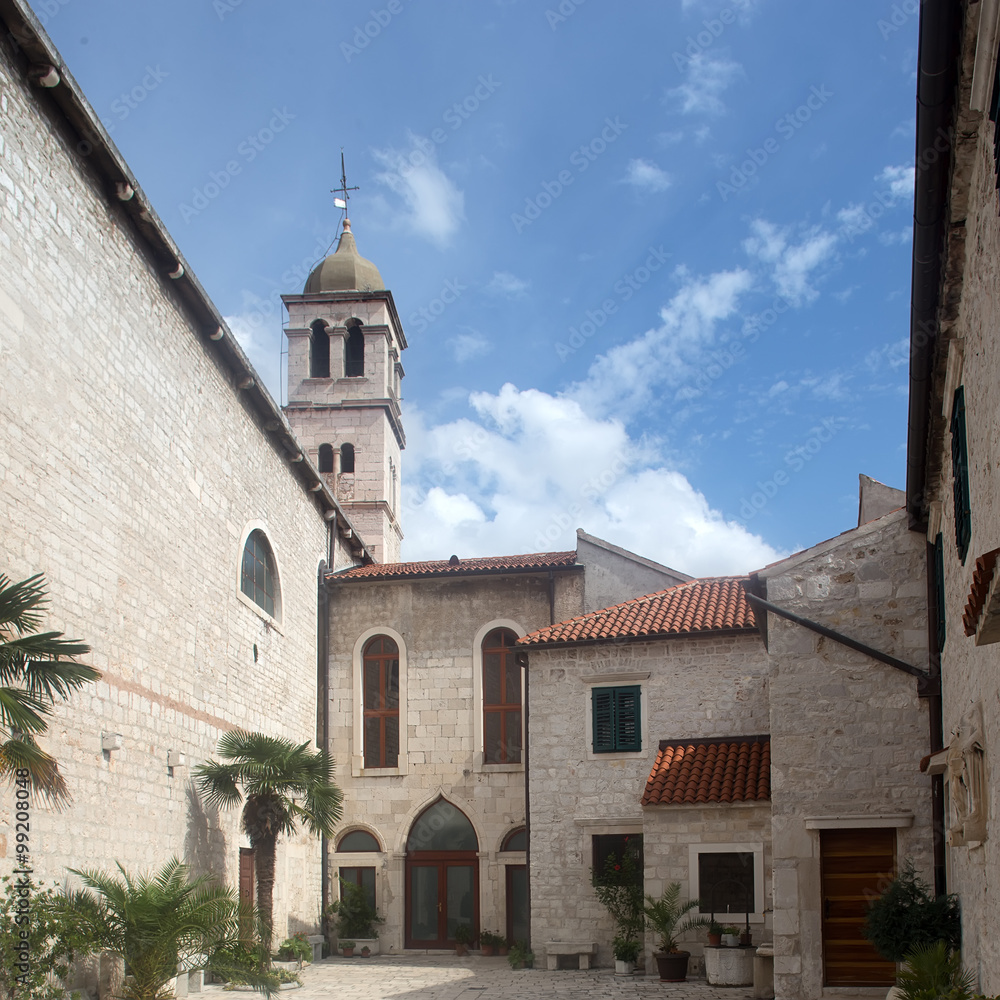 Fototapeta premium Medieval town