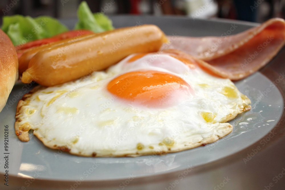American breakfast American breakfast
