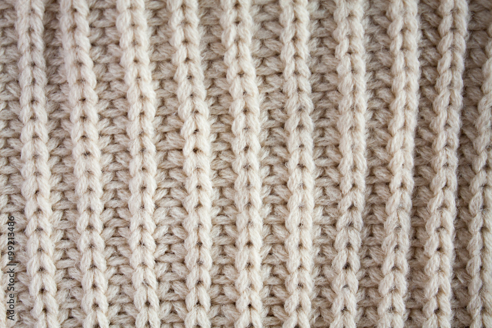 Close up on knit woolen fur texture Close up on knit woolen fur texture