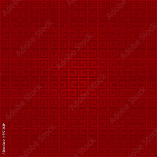 abstract chinese new year background vector design in red
