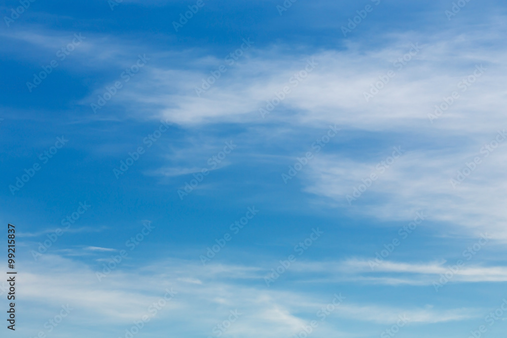 blue sky and white cloud, cloudy sky background