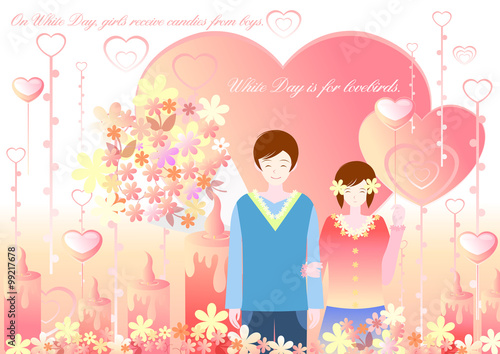 Valentines Day Vector Background