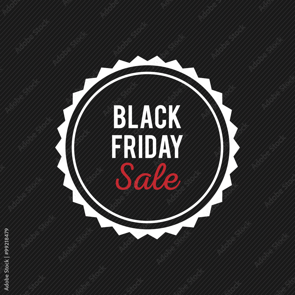 Black Friday Label Black Friday Label