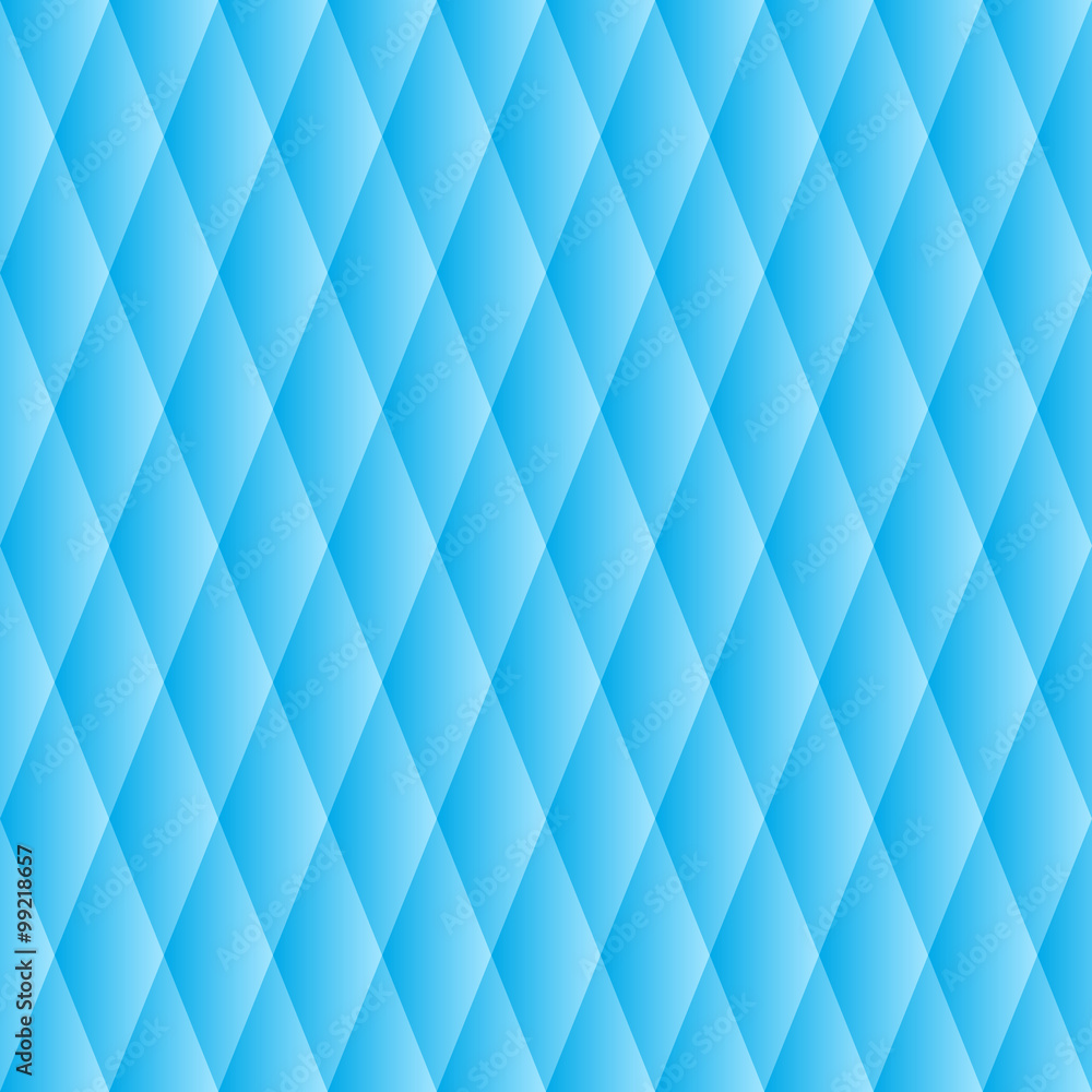 Vector seamless pattern. The geometric volume with a gradient pattern. Blue geometric neutral background Vector seamless pattern. The geometric volume with a gradient pattern. Blue geometric neutral background