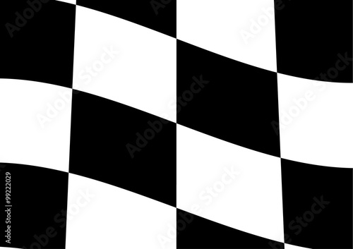 Finish checker flags background. Vector illustration victory.