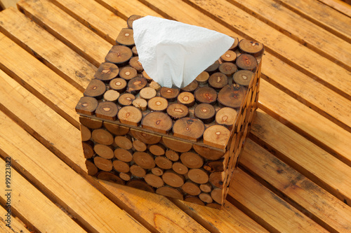 wooden tissue box,handmade design.