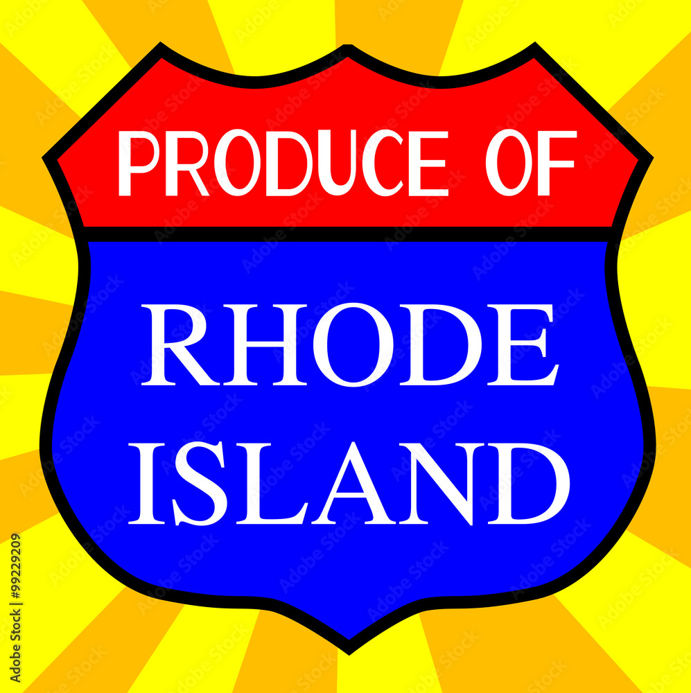 Produce Of Rhode Island Shield