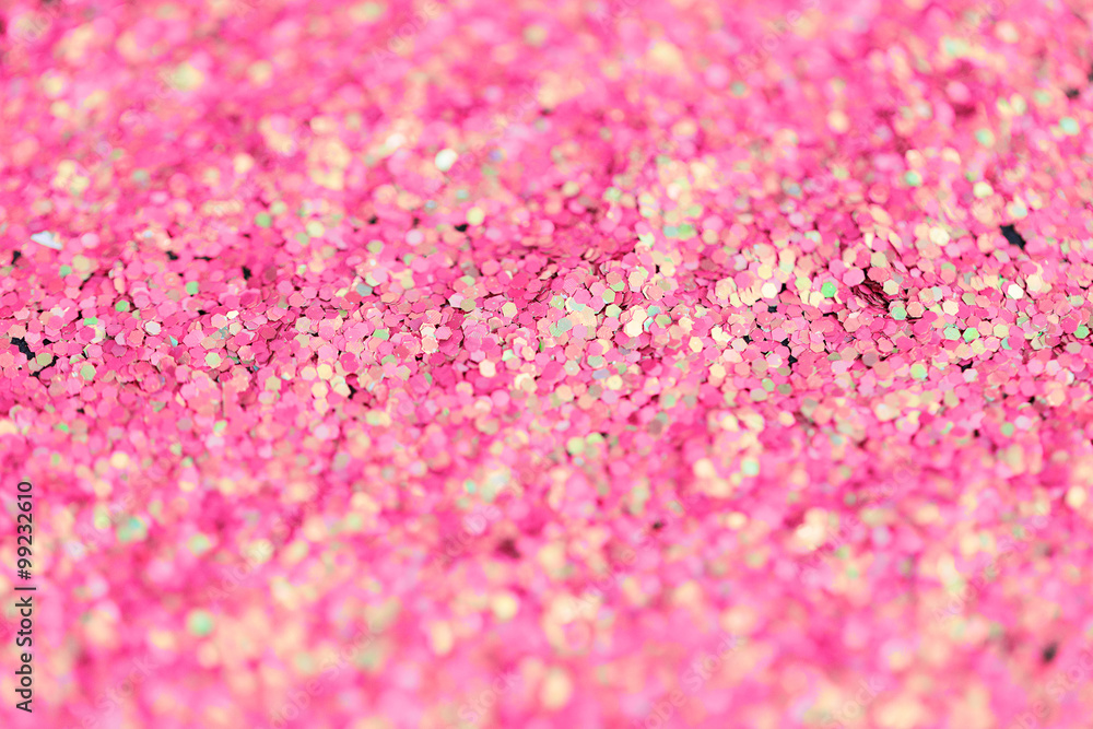 Obraz premium pink glitter or sequins background