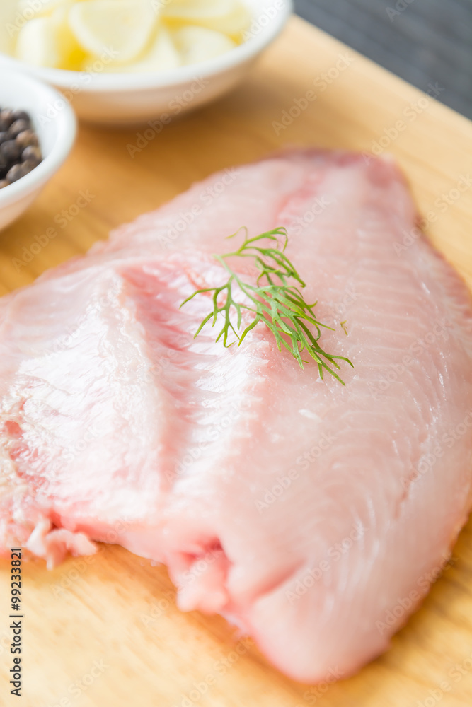 tilapia raw tilapia raw
