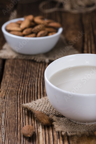 Fototapeta Naklejka Na Ścianę i Meble -  Portion of Almond Milk